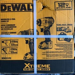 DEWALT DCK221F2 12V MAX